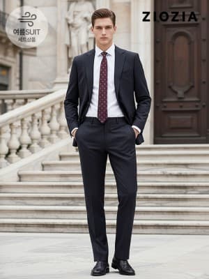 미라클 네이비 정장세트