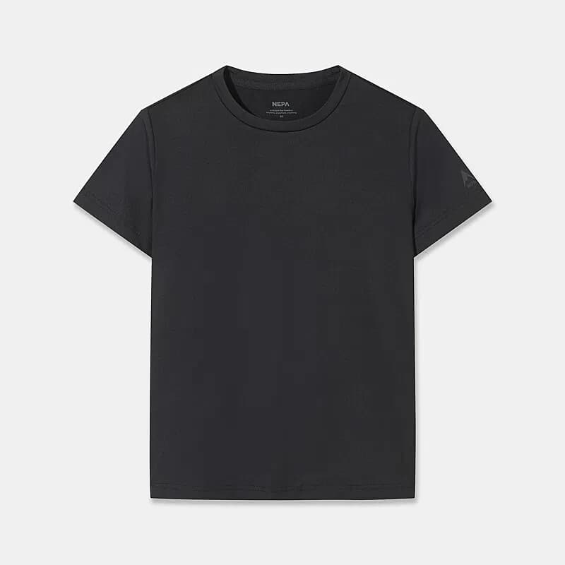 공용 데일리 반팔 라운드 티셔츠 팩 4